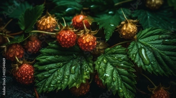 Fototapeta several types of berries