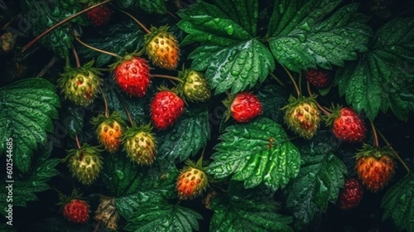 Fototapeta several types of berries