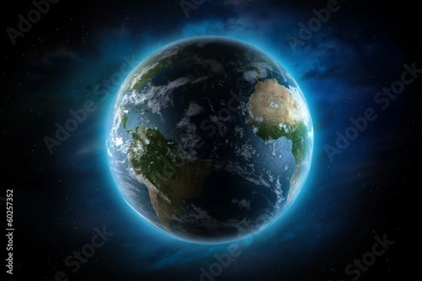 Fototapeta Planet Earth Illustration
