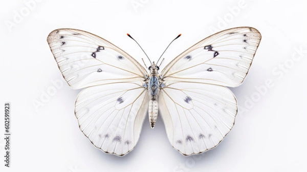 Obraz butterfly on white background