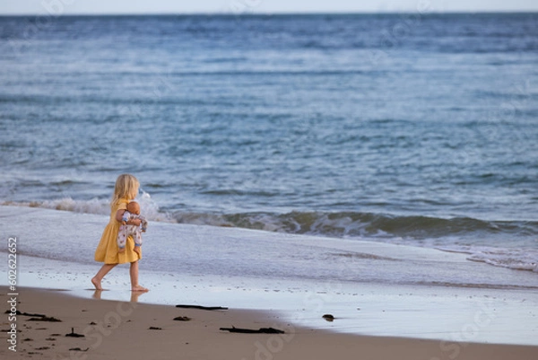 Obraz child on the beach