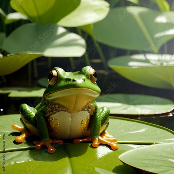 Fototapeta かえる　Generative AI