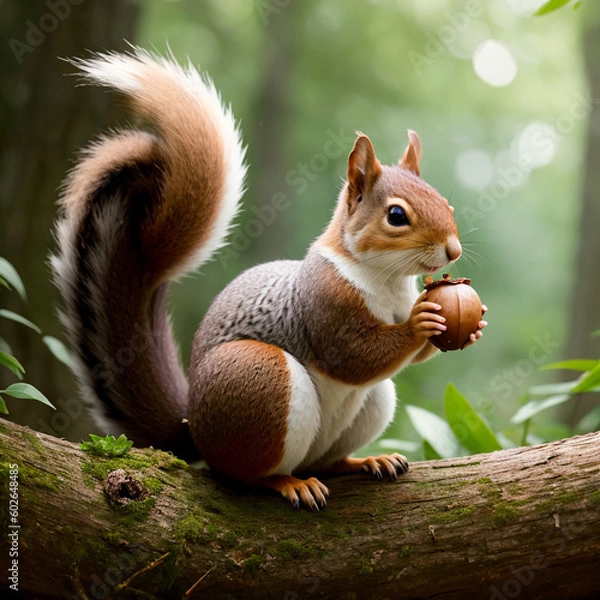 Fototapeta リス　Generative AI