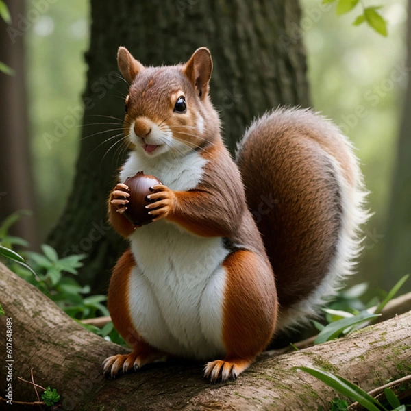 Fototapeta リス　Generative AI