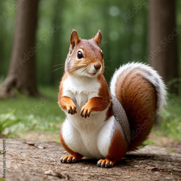 Fototapeta リス　Generative AI