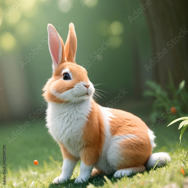 Fototapeta うさぎ　Generative AI