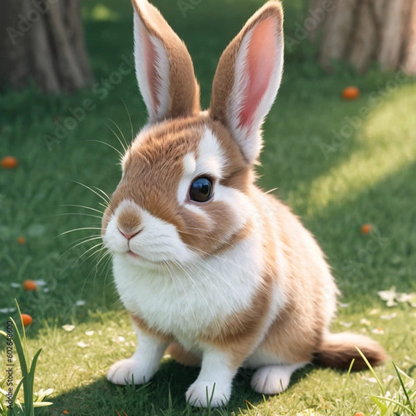 Fototapeta うさぎ　Generative AI