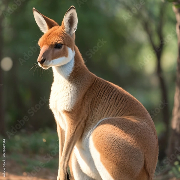 Fototapeta カンガルー　Generative AI