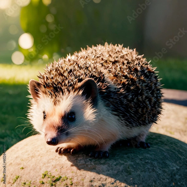 Fototapeta ハリネズミ　Generative AI