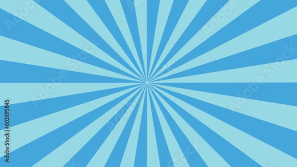 Fototapeta 放射線　背景　青