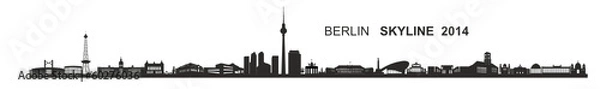 Obraz Skyline Berlin 2014