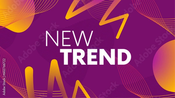 Obraz Modern Abstract Template Background. Minimal covers design. Website Page Design. Dynamic shapes composition. Minimal geometric background. Creative geometric wallpaper. Minimalistic creative design.