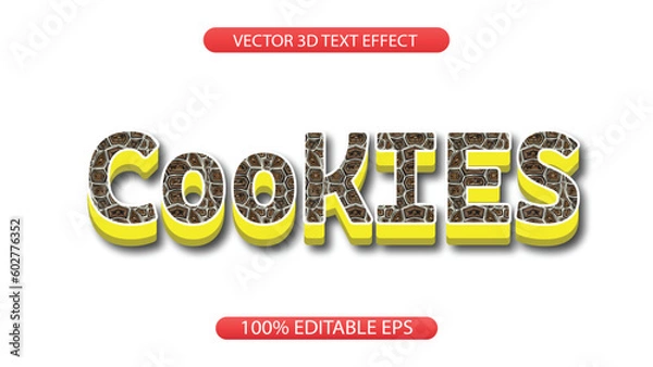 Obraz Free vector text effect