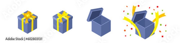 Obraz プレゼントボックスセット※Affinity Designer作成svgファイル