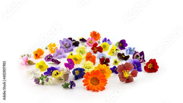 Obraz エディブルフラワー　食用花