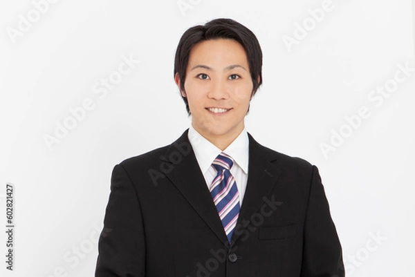 Fototapeta スーツ姿のビジネスマン
