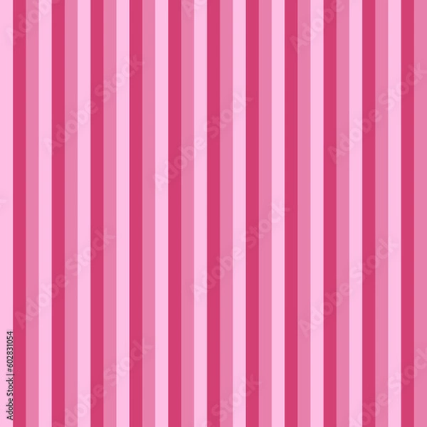 Obraz Seamless pattern stripe pink tone colors. Vertical stripe abstract background vector illustration