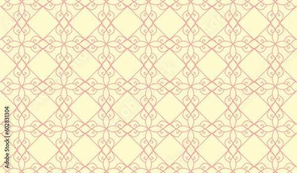 Obraz KDP Geometric Coloring Pattern 