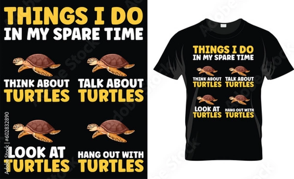 Fototapeta Things I Do In My Spare Time