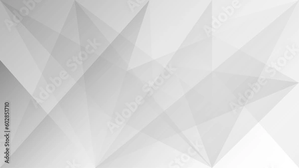 Obraz Diagonal line geometrical grey and white abstract background pattern vector illustration tech architecture