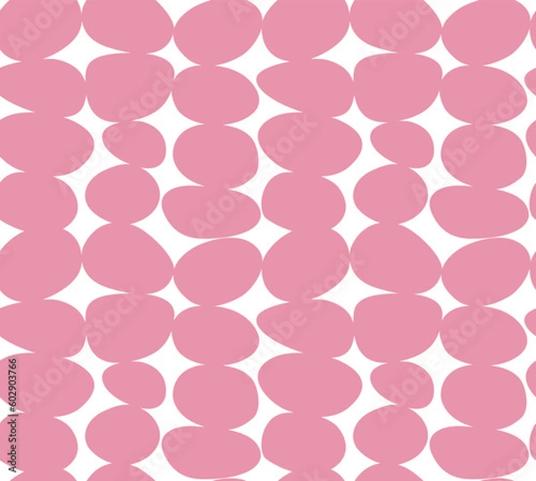 Fototapeta Simple geometric pattern in pastel colors. Seamless vector illustration.