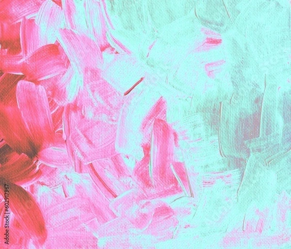 Obraz  Abstract background. Bright colors. Hand-drawn