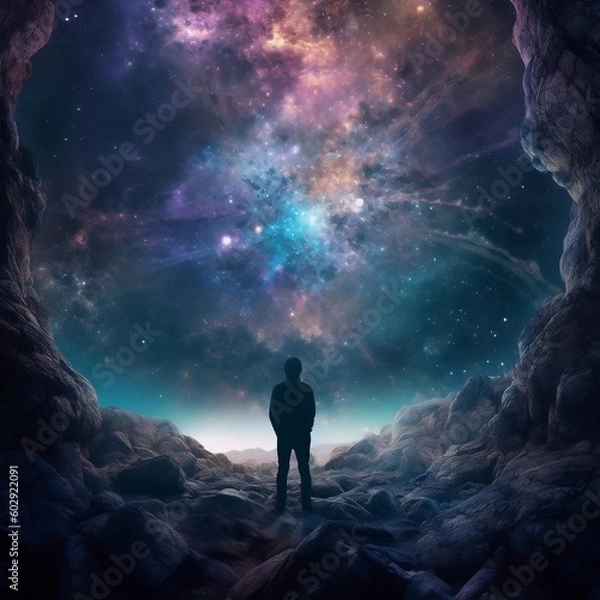 Obraz Celestial Serenity: A Glimpse into the Cosmos