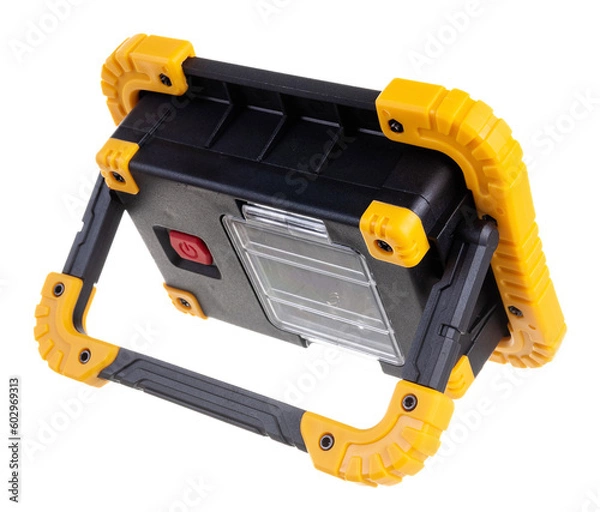 Obraz street diode spotlight on a white background