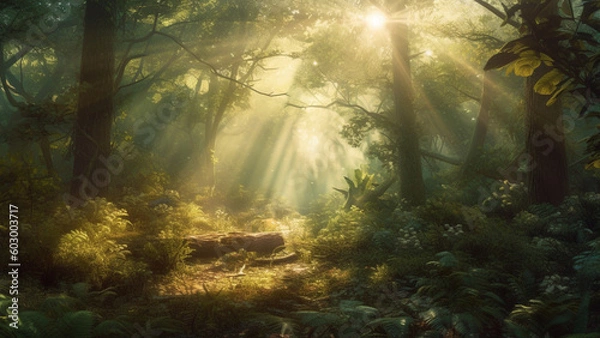Obraz Radiant Noon : Generative AI