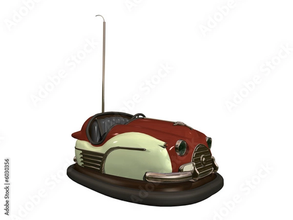 Obraz auto tamponneuse