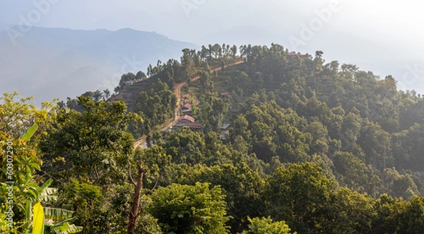 Obraz Nuwakot Nepal mountain view
