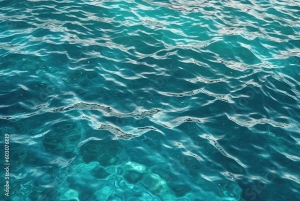 Obraz blue water surface