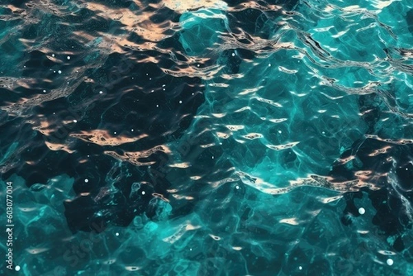 Obraz water in the pool