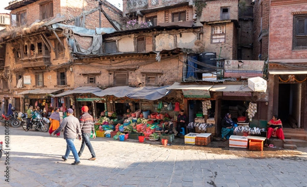 Obraz Bhaktapur Nepal 