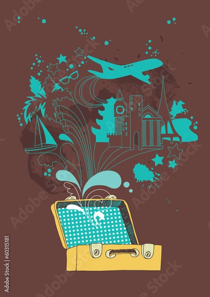 Obraz Travel Concept