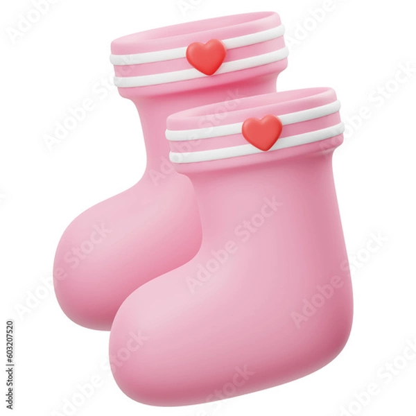 Fototapeta Socks 3D Icon