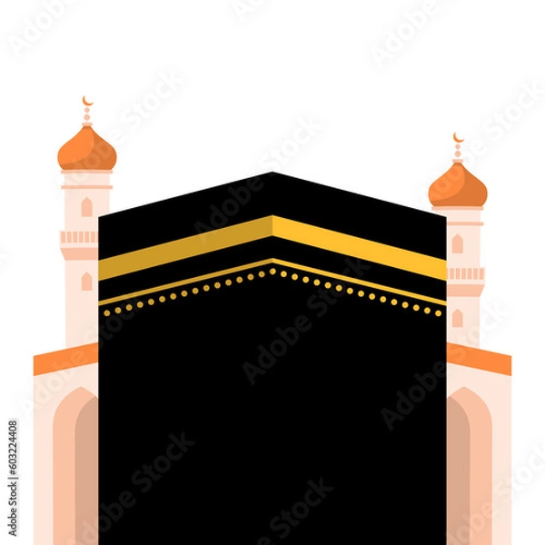 Obraz pilgrim hajj kaaba