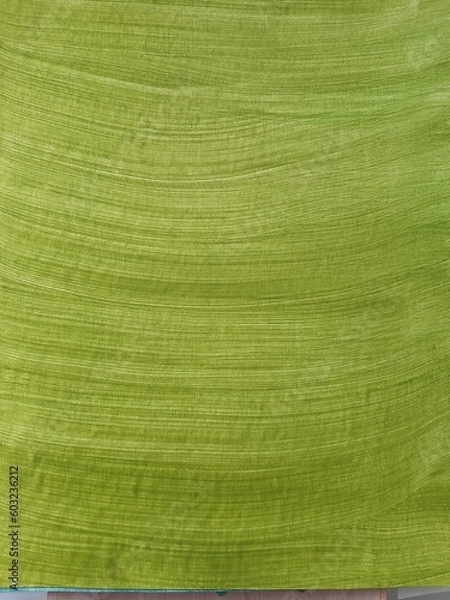 Fototapeta Olive background painted with a brush. Horizontal stripes from the pile of the brush.