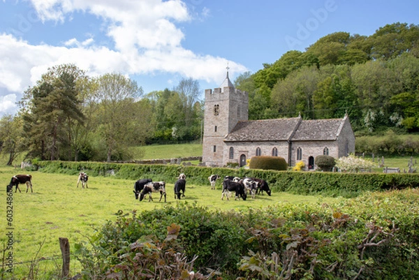 Fototapeta Whitney on Wye church