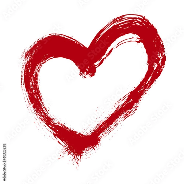 Obraz zniszczone serce