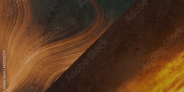 Fototapeta Torn and worn cardboard texture background