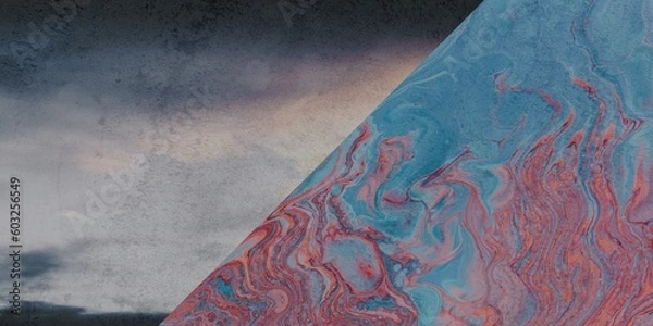 Fototapeta Rough and textured brick wall background