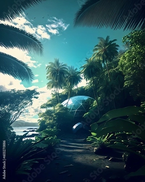 Obraz Secret jungle hideout