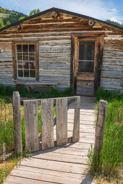 Fototapeta Bannack State Park Ghost Town