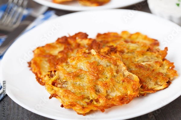 Fototapeta Potato pancakes