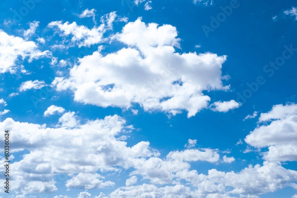 Obraz Blue sky and clouds