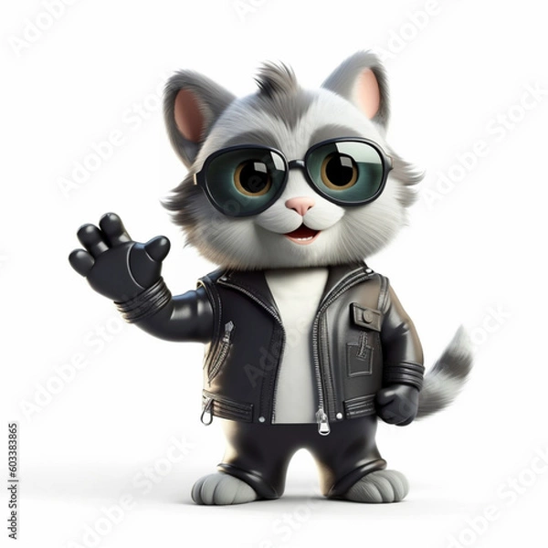Obraz cat with big eyes