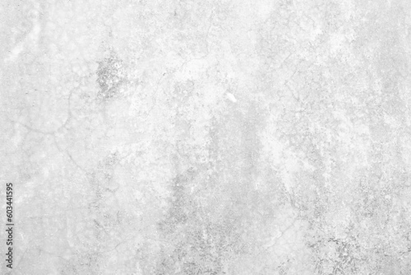 Fototapeta Old wall texture cement dirty gray with black  background abstract grey and silver color design are light with white background.