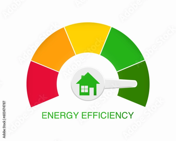 Obraz 3d energy chart for concept design. 3d vector illustration. Chart concept. Vector icon.