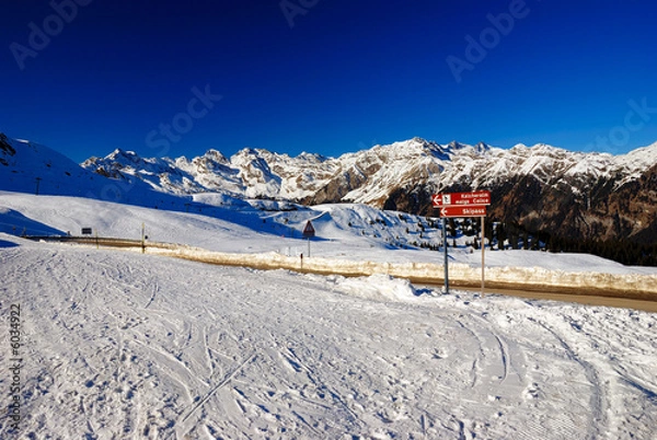 Obraz Ski area